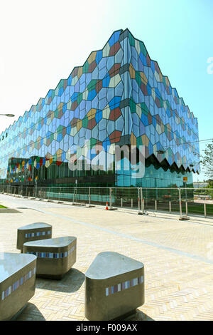 Uno Smithfield, nuova civic ufficio edificio, progettato da RHWL Architects per la Carbuncle Cup, Hanley Stoke on Trent Staffordshire Staffs England Regno Unito Foto Stock