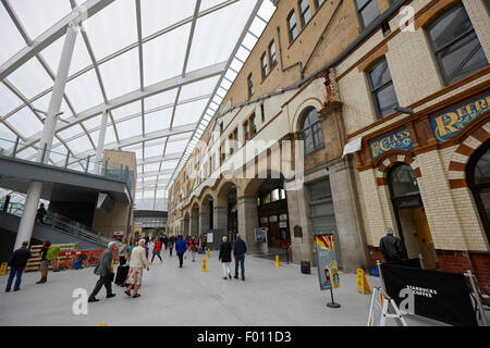 Manchester Victoria Stazione ferroviaria England Regno Unito Foto Stock