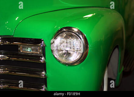 Close up di lusso auto antiquariato Foto Stock