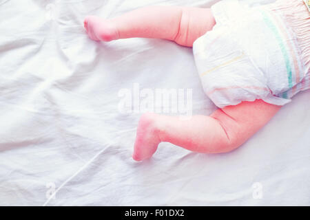 Feets del neonato Foto Stock