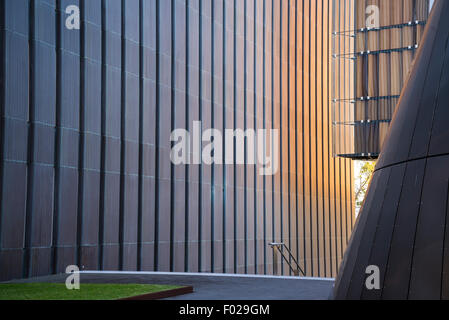 Acciaio contemporanea architettura elegante, Sydney, Australia Foto Stock