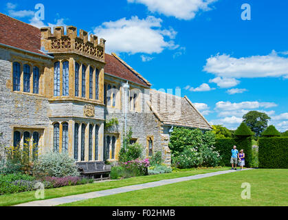 Lytes Carey Manor, una proprietà del National Trust nel Somerset, Inghilterra, Regno Unito Foto Stock