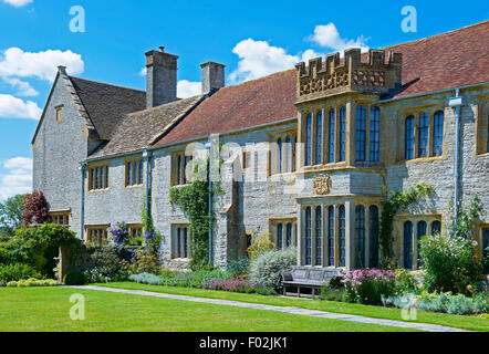 Lytes Carey Manor, una proprietà del National Trust nel Somerset, Inghilterra, Regno Unito Foto Stock