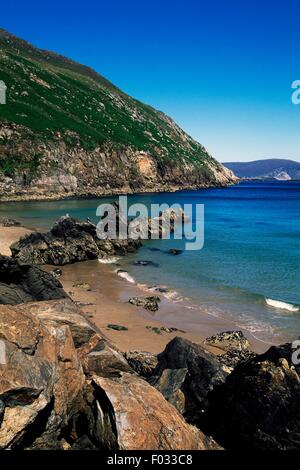 Keem Bay, Achill Island, nella contea di Mayo, Irlanda. Foto Stock