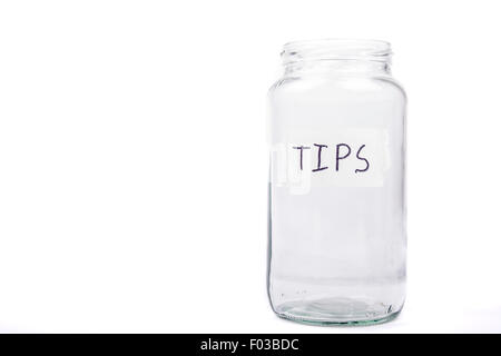 Un vuoto di vaso di punta Foto Stock