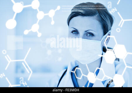 Immagine composita della scienza graphic Foto Stock