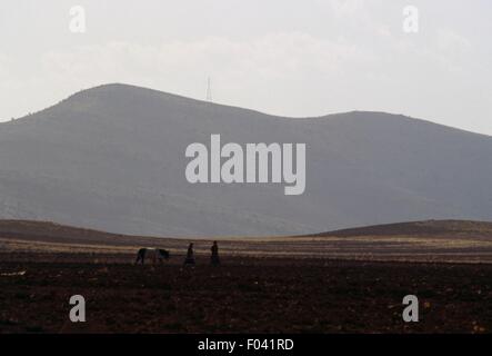 Paesaggio vicino Dezful, Provincia di Khuzestan, Iran. Foto Stock