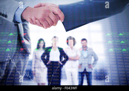 Immagine composita di handshake di business Foto Stock