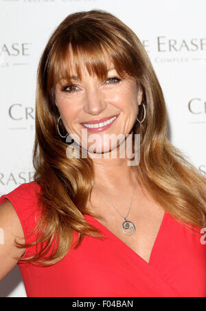 Londra, Regno Unito. Il 6 agosto, 2015. Jane Seymour assiste un photocall per celebrare diventando il volto di " crêpe " di cancellazione alla vaniglia, grande a Titchfield Street, London il 6 agosto 2015 Credit: KEITH MAYHEW/Alamy Live News Foto Stock