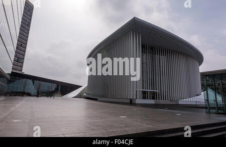 Philharmonie, Lussemburgo opera progettata da architetto Christian de Portzamparc Foto Stock