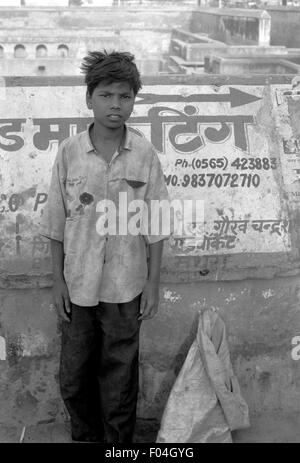 Capretto in india brian mcguire Foto Stock