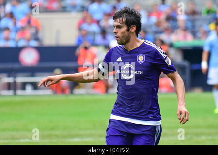 Il Bronx, New York, Stati Uniti d'America. 26 Luglio, 2015. Kaka (Orlando), 26 luglio 2015 - Calcetto : Major League Soccer match tra New York City FC 5-3 Orlando città SC allo Yankee Stadium nel Bronx, New York, Stati Uniti. © Hiroaki Yamaguchi/AFLO/Alamy Live News Foto Stock