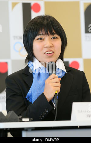 Tokyo, Giappone. Il 7 agosto, 2015. Shion Izumune, 7 agosto 2015 : Mondo Bowling (WB) tiene una conferenza stampa in seguito alla sua intervista con il Tokyo 2020 Comitato organizzatore a Tokyo in Giappone. Credito: YUTAKA AFLO/sport/Alamy Live News Foto Stock