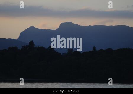 Classic colore Windermere Foto Stock