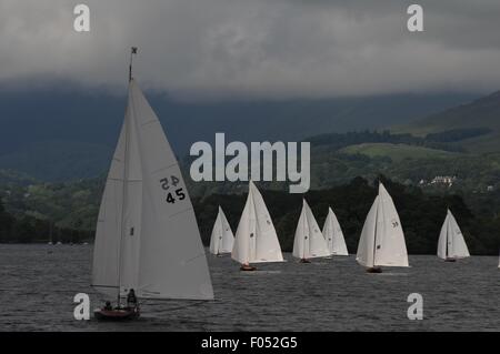 Classic colore Windermere Foto Stock