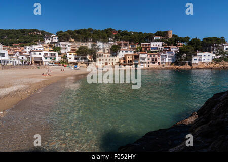 Sa Tuna, Begur. Foto Stock