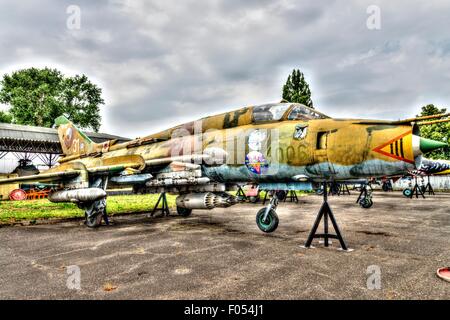 Il Museo dell'aviazione Kbely, Praga, Repubblica Ceca Foto Stock