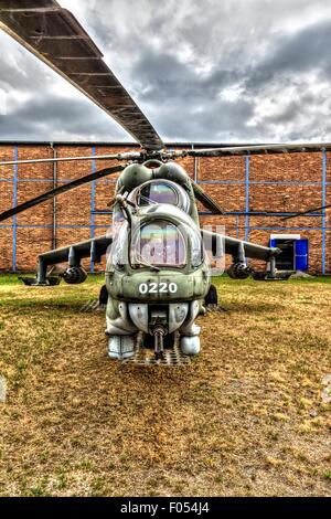 Il Museo dell'aviazione Kbely, Praga, Repubblica Ceca Foto Stock