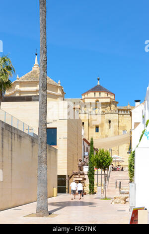 Per raggiungere a piedi la Mezquita di Cordova o di Córdoba, Spagna Foto Stock