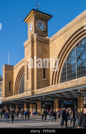 Stazione di King Cross a Londra, Inghilterra, Regno Unito Foto Stock