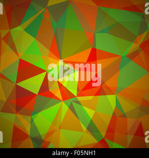 Sfondo poligonale Foto Stock