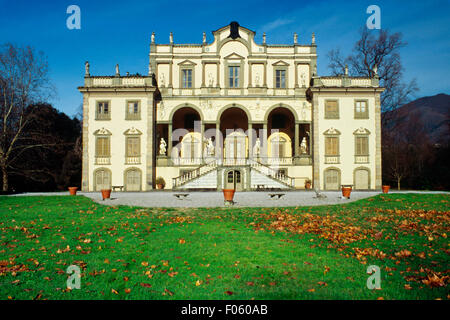 L'Italia, Toscana, Lucca Segromigno in Monte, Villa Mansi, giardino Foto Stock