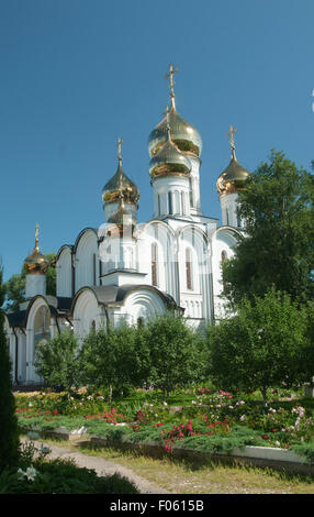 PERESLAVL-ZALESSKY, Russia, 25 Luglio 2015 San Nicola convento, la Cattedrale di San Nicola Foto Stock