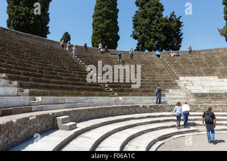 Teatro Piccolo di Pompei Foto Stock