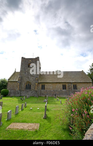 Chiesa di Santa Maria nel villaggio di Goathland nel North Yorkshire Moors. Il villaggio featured in show televisivo Heartbeat Foto Stock