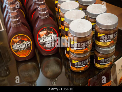 Hershey museo sulla storia del cioccolato avenue PA Foto Stock