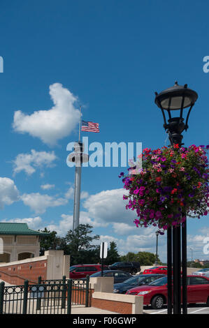 Hershey park ride in PA Foto Stock