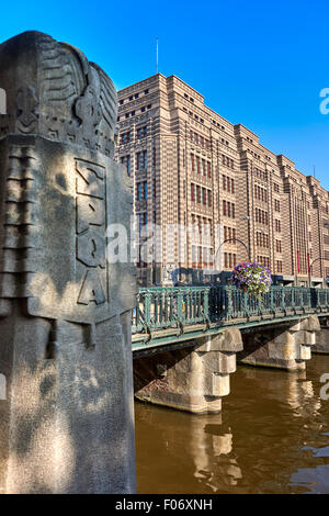 Archivio Comunale di Amsterdam in una vecchia città come Amsterdam, l'archivio comunale sono enormi. Foto Stock