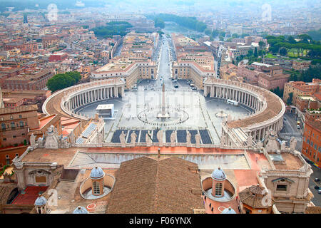 La Basilica di San Pietro in Roma, Italia Foto Stock