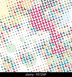 Abstract colore brillante background illustrazione vettoriale Illustrazione Vettoriale