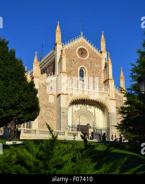 Chiesa di San Geronimo in Spagna a Madrid Foto Stock
