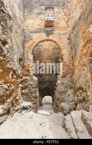 Rovine del forte storico Gesù a Mombasa, in Kenya Foto Stock