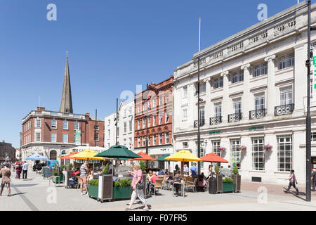 Hereford shopping centre, Herfordshire, England, Regno Unito Foto Stock