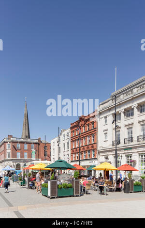 Hereford shopping centre, Herfordshire, England, Regno Unito Foto Stock