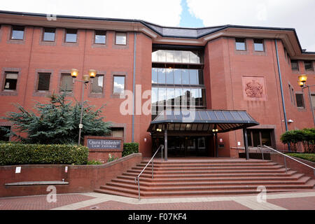 Queen Elizabeth 2 tribunali sito di Birmingham CROWN COURT REGNO UNITO Foto Stock