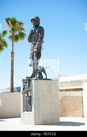 Il Generale Patton Museum, Chiriaco Summit, CALIFORNIA, STATI UNITI D'AMERICA Foto Stock