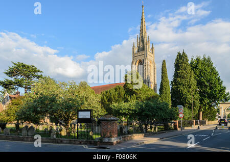 Chiesa di tutti i santi, Marlow,Buckinghamshire, Inghilterra, Regno Unito. Foto Stock