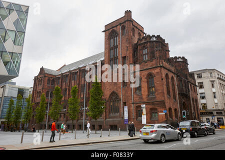 John Rylands Library building Manchester Inghilterra England Regno Unito Foto Stock