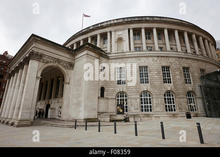 Biblioteca centrale di Manchester Inghilterra England Regno Unito Foto Stock