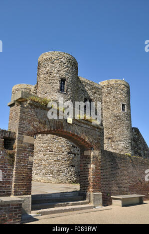 La torre di Ypres a Rye, East Sussex, Regno Unito Foto Stock