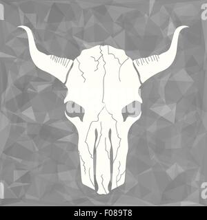 Toro del cranio Illustrazione Vettoriale