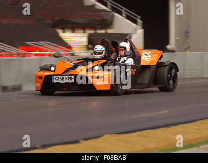 2008 KTM X-Bow auto sportiva sulla gara di Champions via a Wembley, Londra Foto Stock