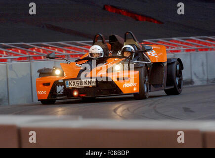 2008 KTM X-Bow auto sportiva sulla gara di Champions via a Wembley, Londra Foto Stock