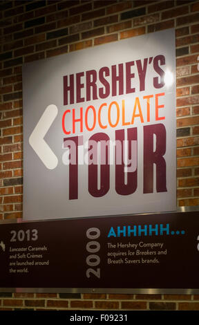 L'Hershey's Chocolate World Tour Foto Stock