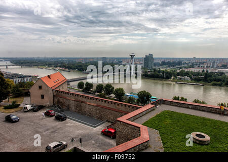 Ponte Novi più a Bratislava, Repubblica Slovacca Foto Stock