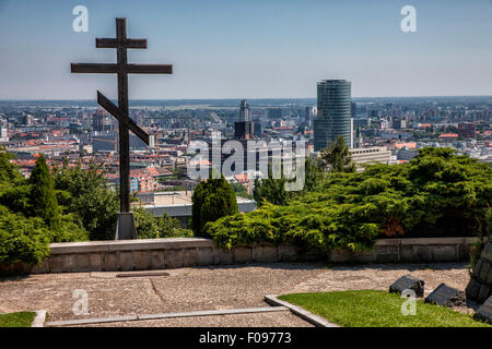 Slavin War Memorial, Bratislava, Slovacchia Foto Stock